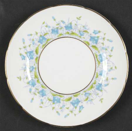 Harebell Turquoise Bread & Butter Plate