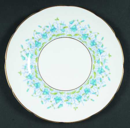 Harebell Turquoise Salad Plate