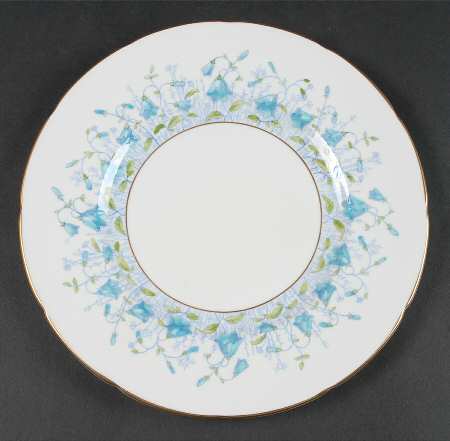 Harebell Turquoise Luncheon Plate