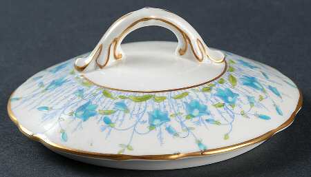 Harebell Turquoise Lid for Sauce Boat