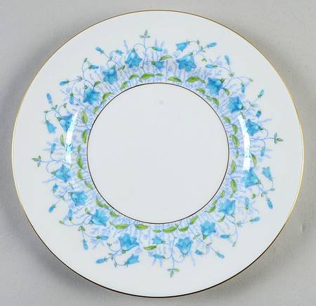 Harebell Turquoise Salad Plate
