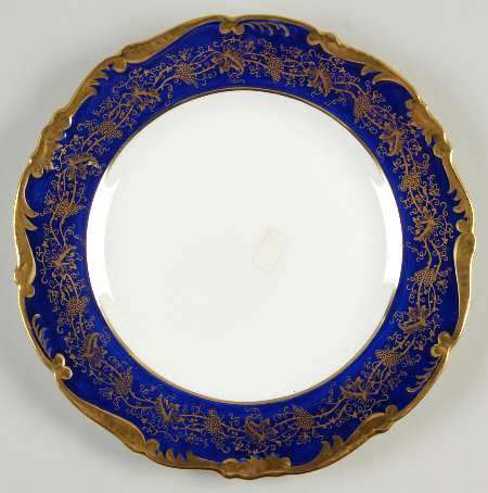 Hazelton Cobalt Blue Luncheon Plate