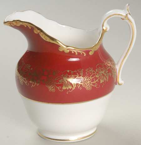 Hazelton Maroon Mini Creamer