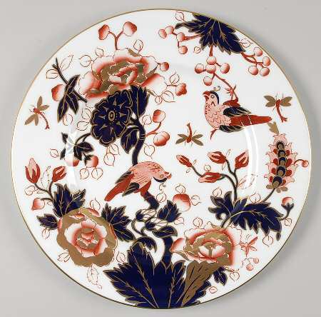 Hong Kong (New Backstamp, Mauve Flowers) by Coalport