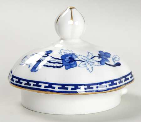 Indian Tree Blue Lid for Teapot
