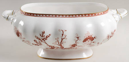 Indian Tree Coral (Scalloped) Tureen No Lid
