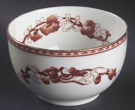 Indian Tree Coral (Scalloped) Open Sugar Bowl