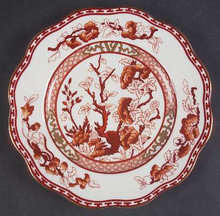 Indian Tree Coral (Scalloped) Salad Plate