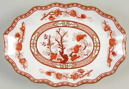 Indian Tree Coral (Scalloped) Underplate for Gravy Boat