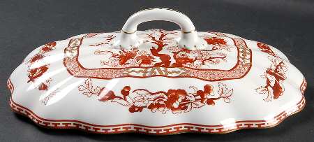 Indian Tree Coral (Scalloped) Lid for Tureen