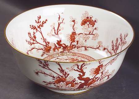 Indian Tree Coral (Scalloped) 10" Large Salad Serving Bowl