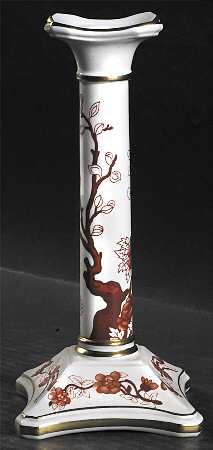 Indian Tree Coral (Scalloped) 8" Tall Candlestick
