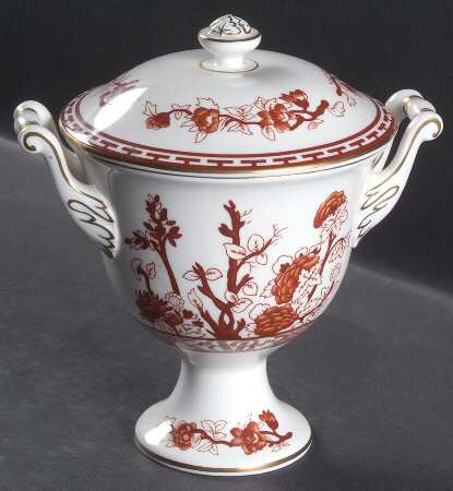 Indian Tree Coral (Scalloped) Covered Vase