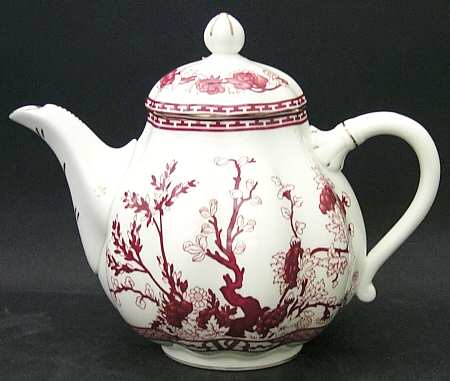 Indian Tree Coral (Scalloped) Teapot & Lid