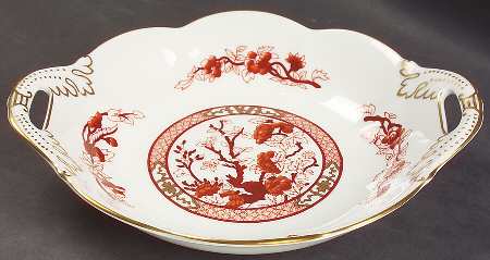 Indian Tree Coral (Scalloped) Windsor Sweet Dish 8"