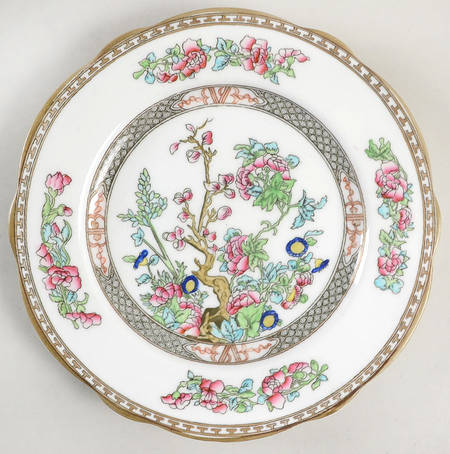 Indian Tree Multicolor (Scalloped, Older) Dinner Plate