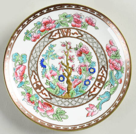 Indian Tree Multicolor (Smooth Edge) Saucer