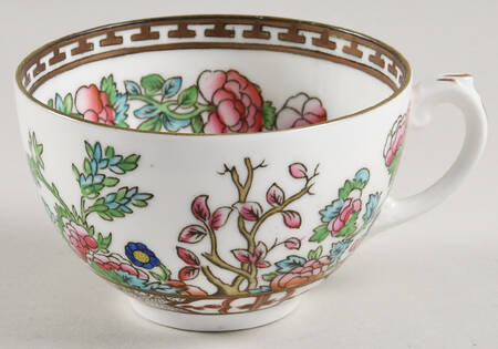 Indian Tree Multicolor (Smooth Edge) Flat Cup