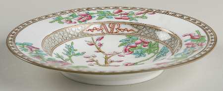 Indian Tree Multicolor (Smooth Edge) Rim Cereal Bowl