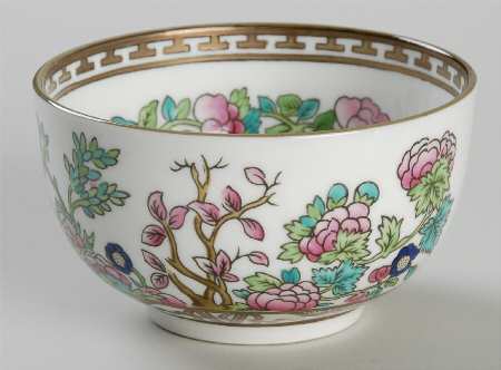 Indian Tree Multicolor (Smooth Edge) Open Sugar Bowl