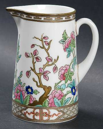 Indian Tree Multicolor (Smooth Edge) 6 Oz Pitcher