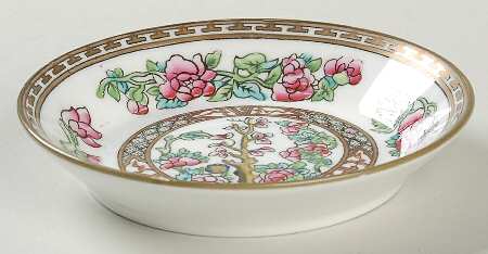 Indian Tree Multicolor (Smooth Edge) Fruit/Dessert (Sauce) Bowl