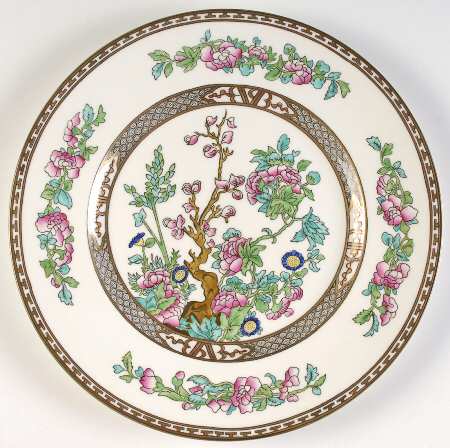 Indian Tree Multicolor (Smooth Edge) Dinner Plate