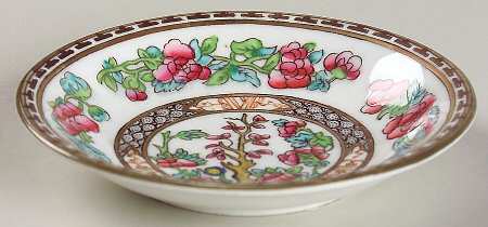 Indian Tree Multicolor (Smooth Edge) Fruit/Dessert (Sauce) Bowl