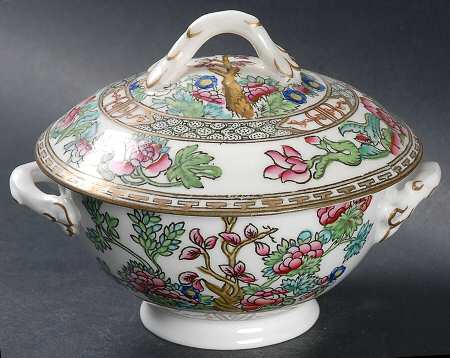 Indian Tree Multicolor (Smooth Edge) Candy Box & Lid