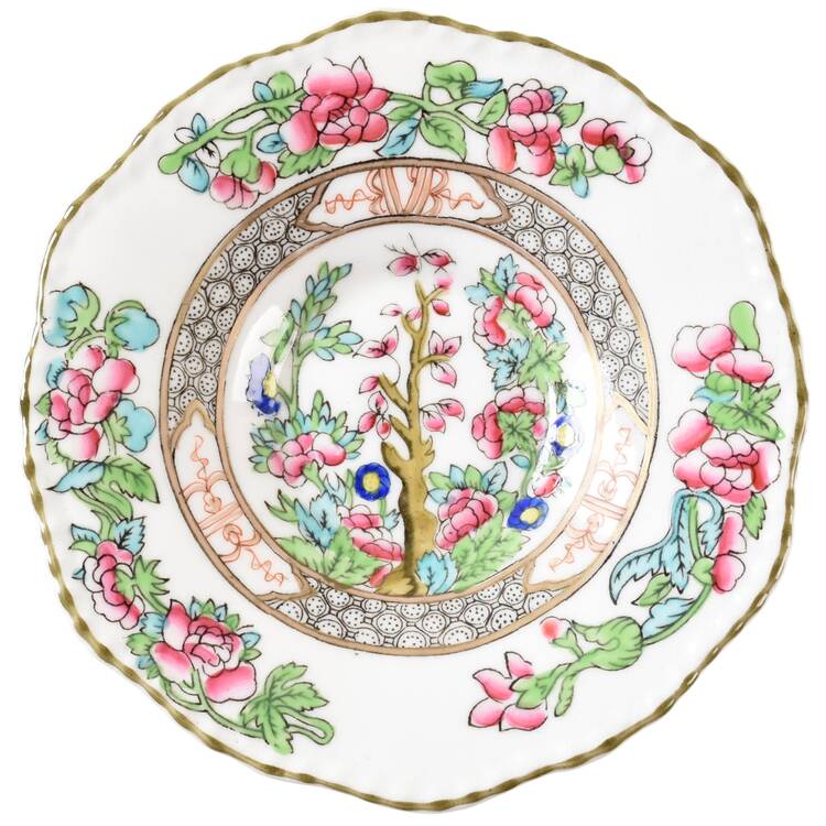 Indian Tree (Beaded) Saucer
