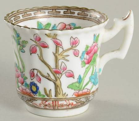 Indian Tree (Beaded) Flat Demitasse Cup