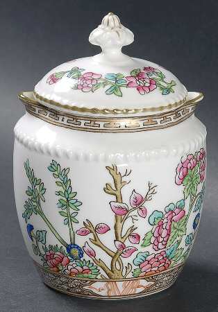 Indian Tree (Beaded) Creamer & Lid