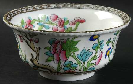 Indian Tree (Beaded) Open Sugar Bowl