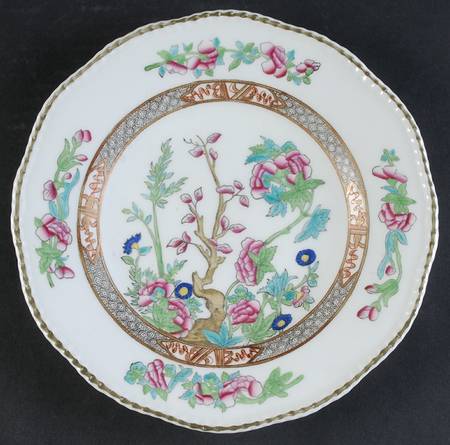 Indian Tree (Beaded) Luncheon Plate
