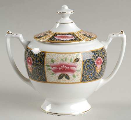 Java Sugar Bowl & Lid