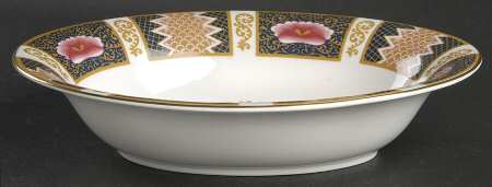 Java 9" Oval Vegetable Bowl