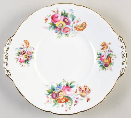 Junetime Handled Cake Plate