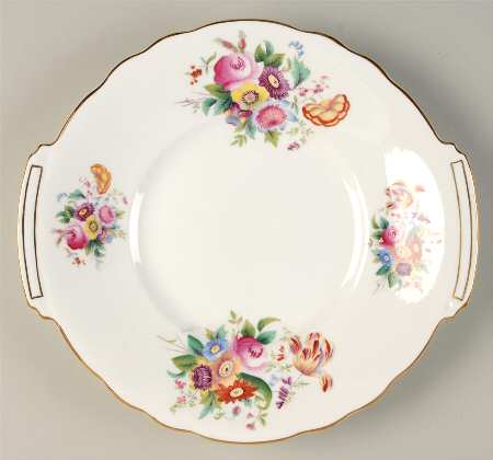 Junetime Handled Cake Plate
