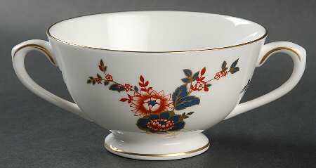 Khotar Footed Cream Soup Bowl