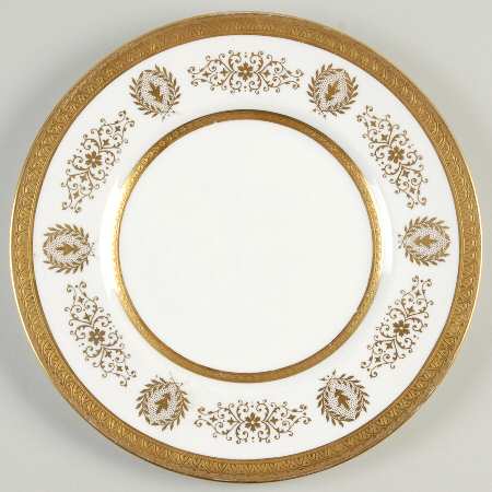 Lady Anne Gold Luncheon Plate