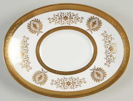 Lady Anne Gold Underplate for Gravy Boat