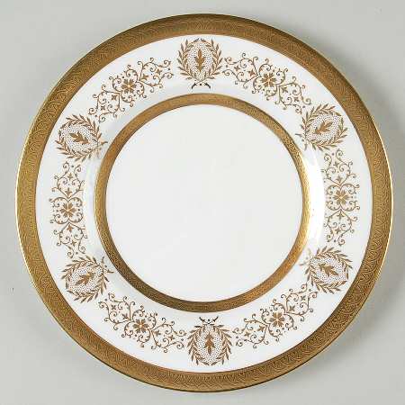 Lady Anne Gold Salad Plate