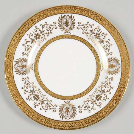 Lady Anne Gold Bread & Butter Plate