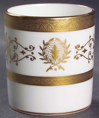 Lady Anne Gold Toothpick Holder