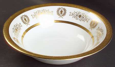 Lady Anne Gold 9" Round Vegetable Bowl