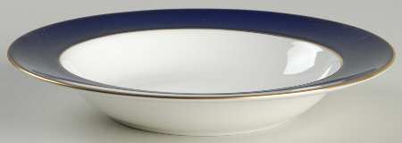 Majestic Blue Rim Soup Bowl