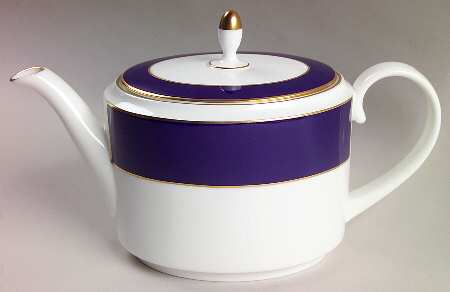 Majestic Blue Teapot & Lid