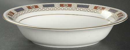 Marlborough 10" Oval Vegetable Bowl
