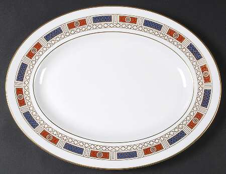 Marlborough 14" Oval Serving Platter