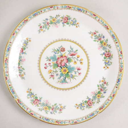 Ming Rose Cake Plate